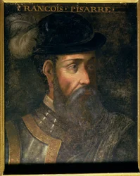 Porträt von Francisco Pizarro (ca. 1478-1541) spanischer Eroberer von Peru